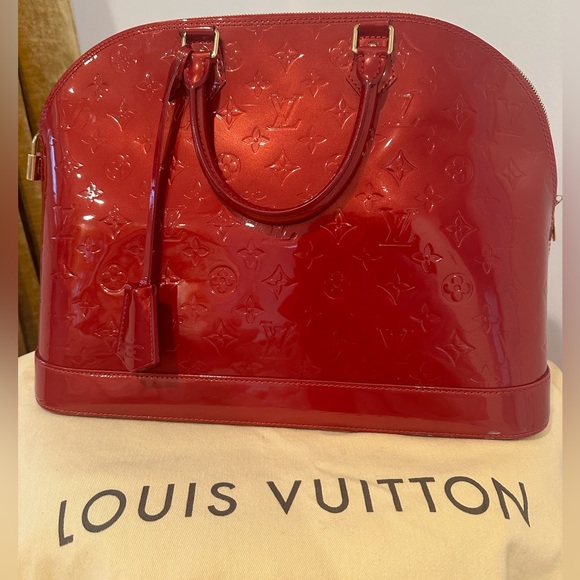 Louis Vuitton Alma red GM bag - Picture 13 of 17